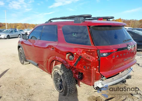 2025 Nissan Pathfinder Rock Creek 4Wd from USA, damaged, VIN 5N1DR3BD1SC278573